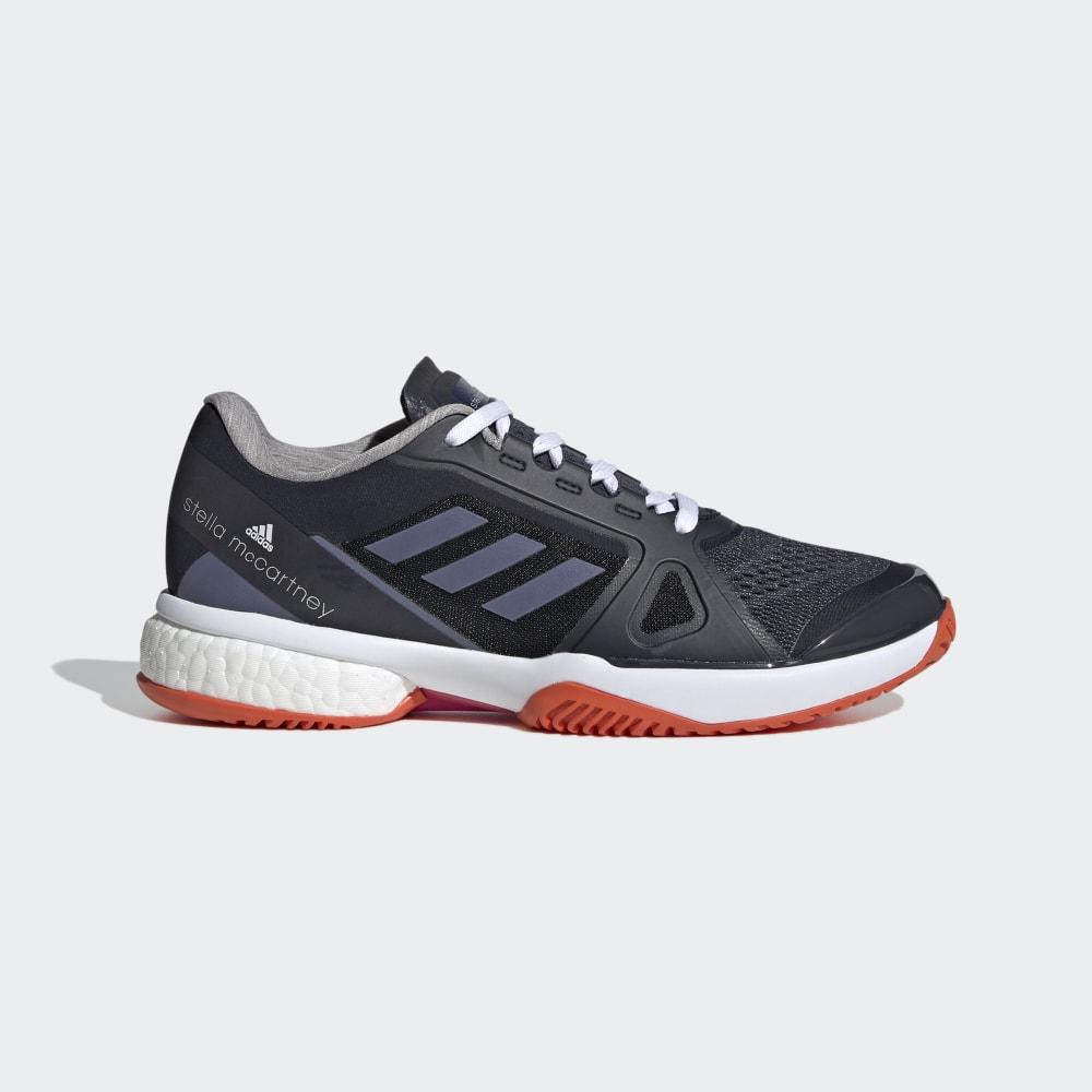 Pantofi Tenis Adidas by Stella McCartney Barricade Dama Romania - Albastri/Violet/Portocalii FX0072